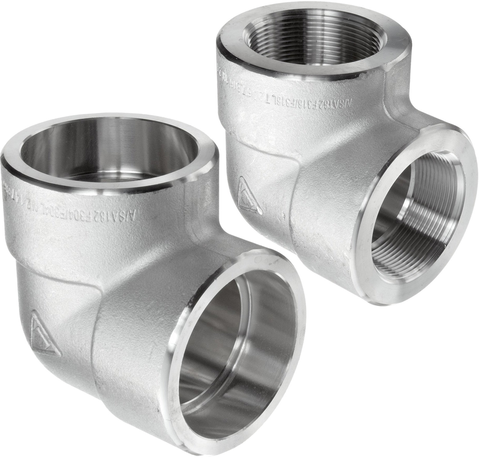 3000 lb Stainless Steel Forged 90 Elbows