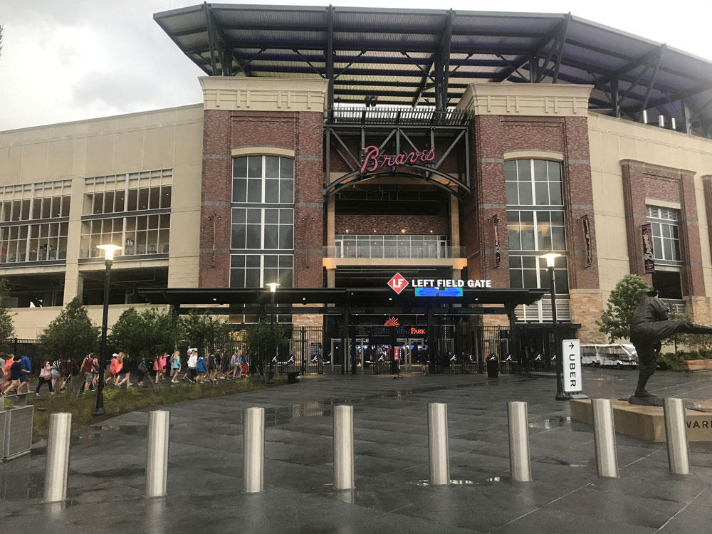 Atlanta Braves SunTrust Park Bollards